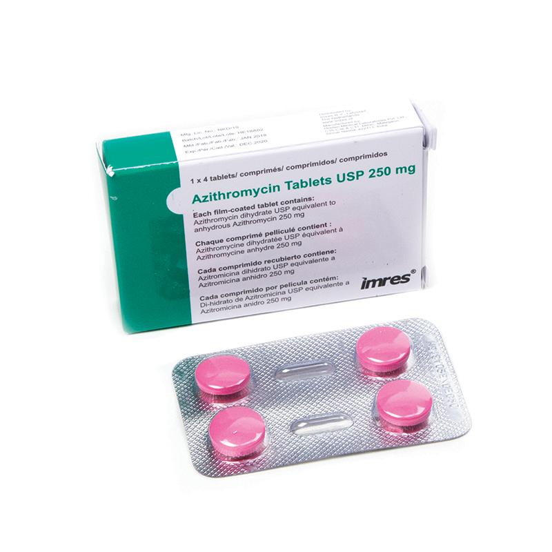 Azithromycin 250 Mg 4 Tablets