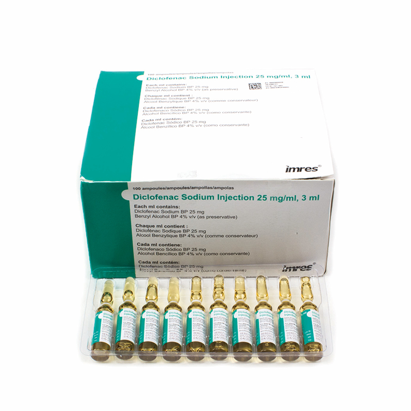 14454 diclofenac sodium 25 mg/ml injection 3 ml ampoule