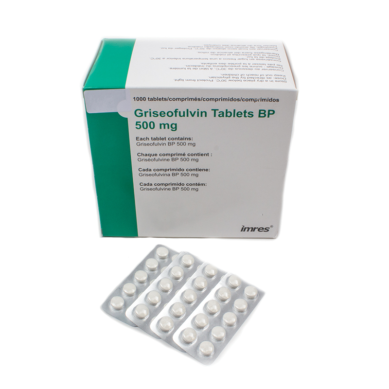 16817 griseofulvin 500 mg tablet (blister)